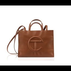 Telfar Medium Tan Shopping Bag